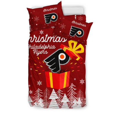 Merry Christmas Gift Philadelphia Flyers Bedding Sets Pro Shop