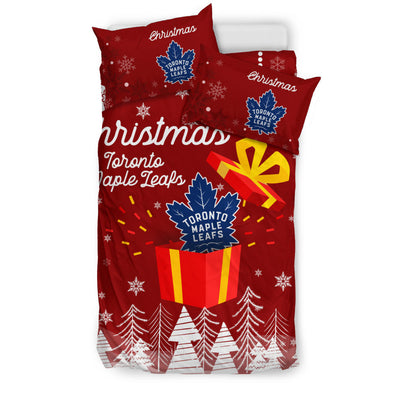 Merry Christmas Gift Toronto Maple Leafs Bedding Sets Pro Shop