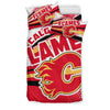 Colorful Shine Amazing Calgary Flames Bedding Sets