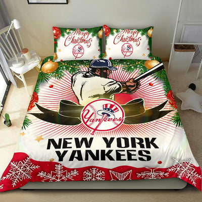 Cool Gift Store Xmas New York Yankees Bedding Sets