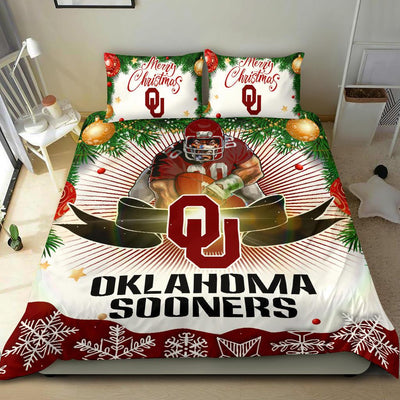 Cool Gift Store Xmas Oklahoma Sooners Bedding Sets