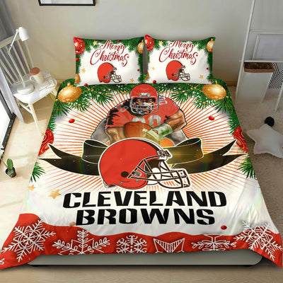 Cool Gift Store Xmas Cleveland Browns Bedding Sets