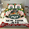 Cool Gift Store Xmas New York Jets Bedding Sets