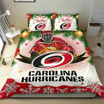 Cool Gift Store Xmas Carolina Hurricanes Bedding Sets