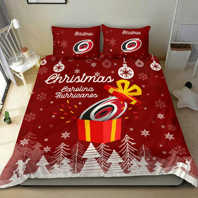 Merry Christmas Gift Carolina Hurricanes Bedding Sets Pro Shop