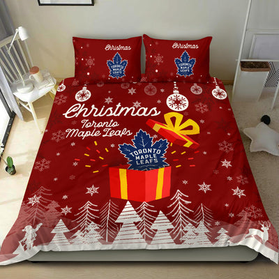 Merry Christmas Gift Toronto Maple Leafs Bedding Sets Pro Shop