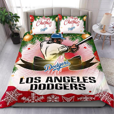 Cool Gift Store Xmas Los Angeles Dodgers Bedding Sets