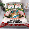 Cool Gift Store Xmas Miami Dolphins Bedding Sets