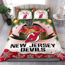 Cool Gift Store Xmas New Jersey Devils Bedding Sets