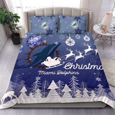 Xmas Gift Miami Dolphins Bedding Sets Pro Shop