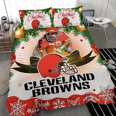 Cool Gift Store Xmas Cleveland Browns Bedding Sets