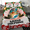 Cool Gift Store Xmas Miami Dolphins Bedding Sets