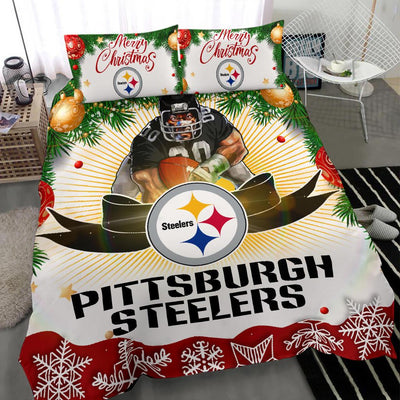 Cool Gift Store Xmas Pittsburgh Steelers Bedding Sets