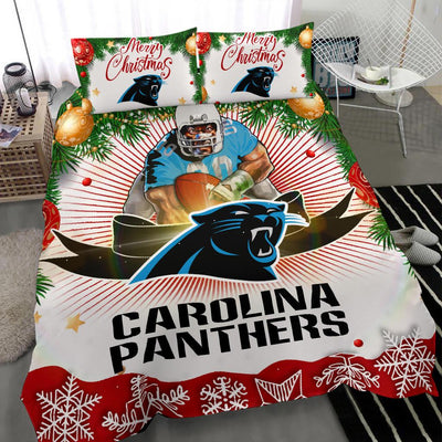 Cool Gift Store Xmas Carolina Panthers Bedding Sets