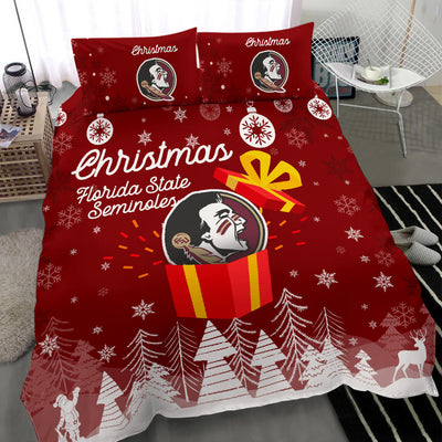 Merry Christmas Gift Florida State Seminoles Bedding Sets Pro Shop