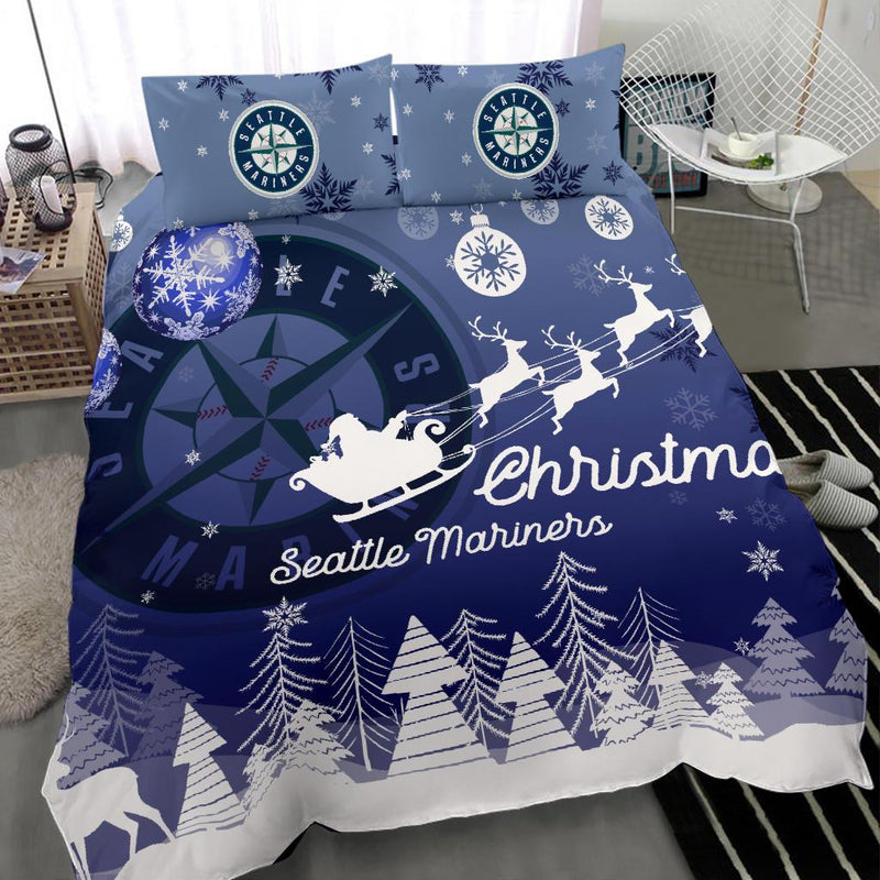 Xmas Gift Seattle Mariners Bedding Sets Pro Shop