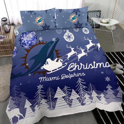 Xmas Gift Miami Dolphins Bedding Sets Pro Shop