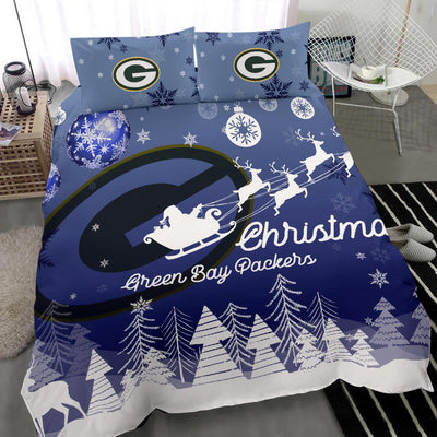 Xmas Gift Green Bay Packers Bedding Sets Pro Shop