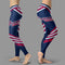 Straight Cute Beautiful Attractive Atlanta Braves Leggings
