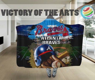 Pro Shop Atlanta Braves Home Field Advantage Hooded Blanket