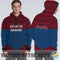 Simple Color Floral Atlanta Braves Hoodie