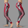 Fashion Gorgeous Fitting Fabulous Atlanta Falcons Leggings