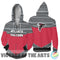 Simple Color Floral Atlanta Falcons Hoodie