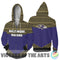 Simple Color Floral Baltimore Ravens Hoodie