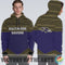 Simple Color Floral Baltimore Ravens Hoodie