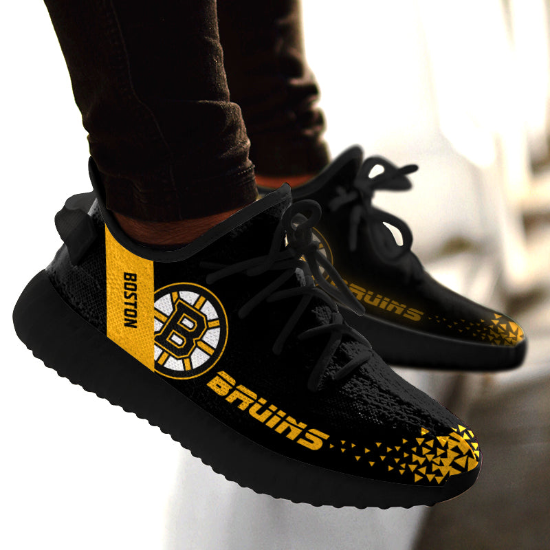 Line Logo Boston Bruins Sneakers As Special Shoes