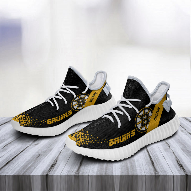 Line Logo Boston Bruins Sneakers As Special Shoes