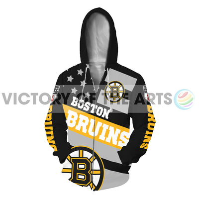 Proud Of American Stars Boston Bruins Hoodie