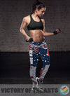 Great Summer With Wave Boston Red Sox Leggings