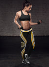 Black Venom Boston Bruins Leggings