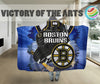 Pro Shop Boston Bruins Home Field Advantage Hooded Blanket