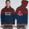 Simple Color Floral Boston Red Sox Hoodie