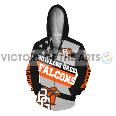 Proud Of American Stars Bowling Green Falcons Hoodie