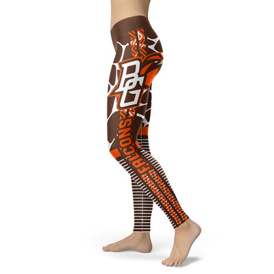 Cool Air Lighten Attractive Kind Bowling Green Falcons Leggings