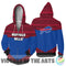 Simple Color Floral Buffalo Bills Hoodie