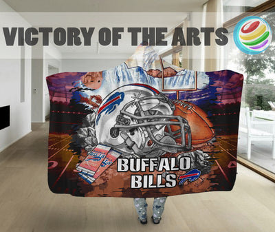 Pro Shop Buffalo Bills Home Field Advantage Hooded Blanket
