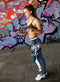 Single Small Line Circle Stylish Fashion Buffalo Sabres Leggings