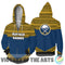 Simple Color Floral Buffalo Sabres Hoodie