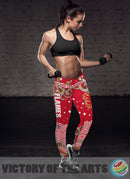 Great Summer With Wave Calgary Flames Leggings