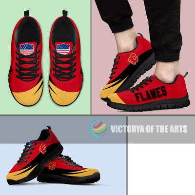 Awesome Gift Logo Calgary Flames Sneakers