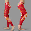 Straight Cute Beautiful Attractive Calgary Flames Leggings