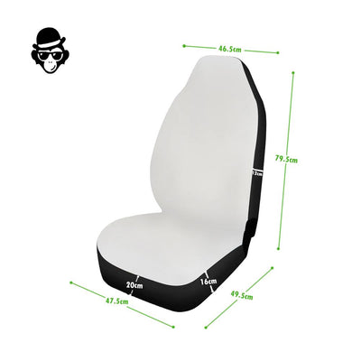 Incredible Line Pattern Oakland Raiders Logo Car Seat Covers