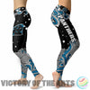 Great Summer With Wave Carolina Panthers Leggings