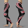 Black Venom Carolina Hurricanes Leggings