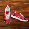 Colorful Pride Flag Carolina Hurricanes Sneakers