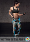 Inspired Hex Camo Carolina Panthers Leggings Shop